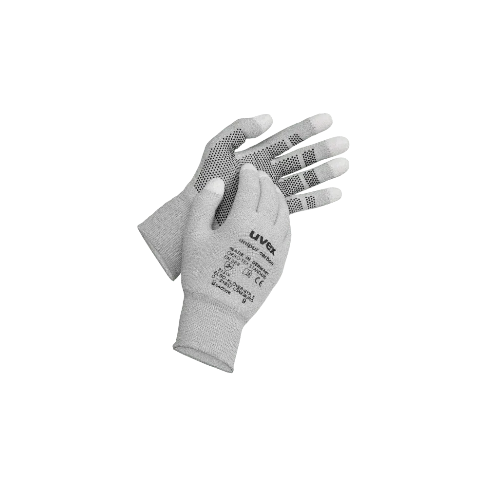 uvex unipur carbon assembly glove in various sizes