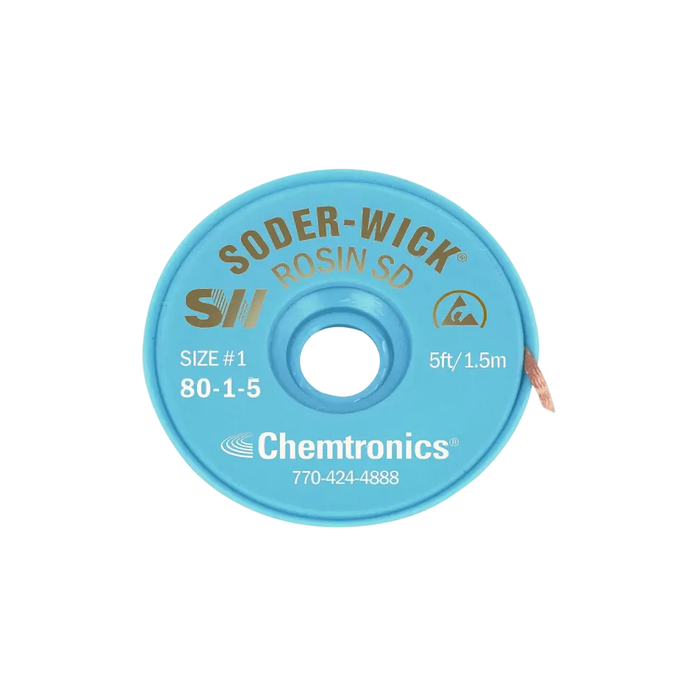 Desoldering braid Rosin SD 0.8 mm x 1.5 m