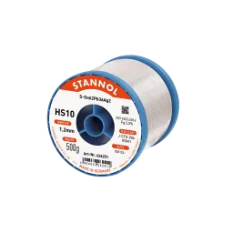 Solder wire HS10, Sn62Pb36Ag2, RO M1, 1.2mm, 500g