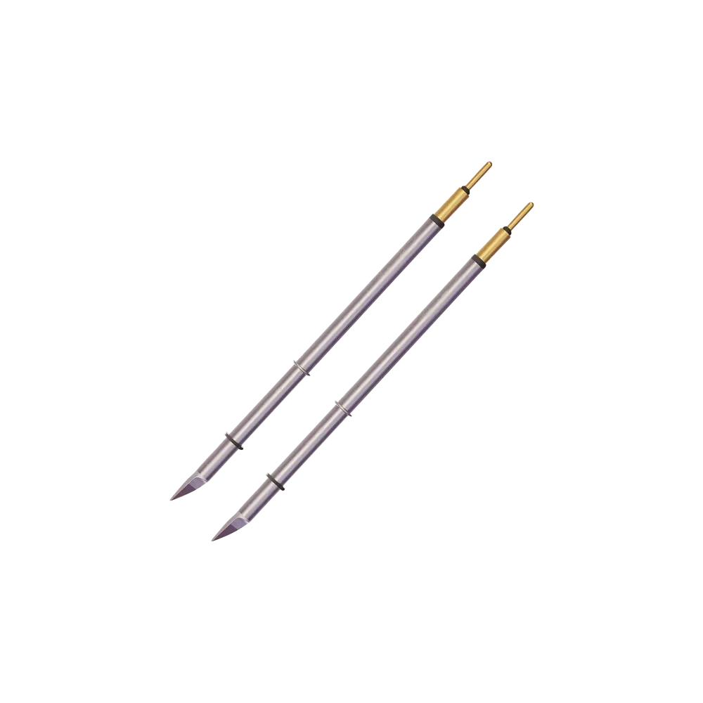 Metcal MicroFine 600 series soldering tips for tweezers, blade, 0.3 mm x 5.4 mm