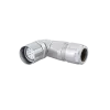 Housing M23 right-angle connector EMC orientable