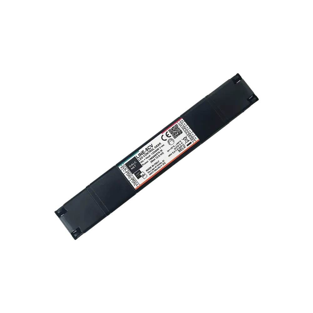 5 channel LED dimmer, constant voltage 12-48VDC, linear compact design