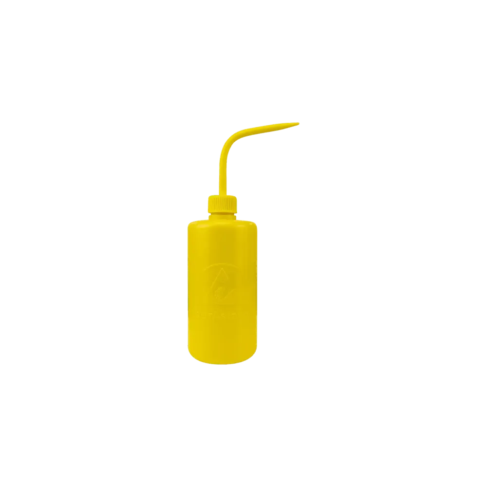 Water bottle made of durAstatic e9 240ml, yellow