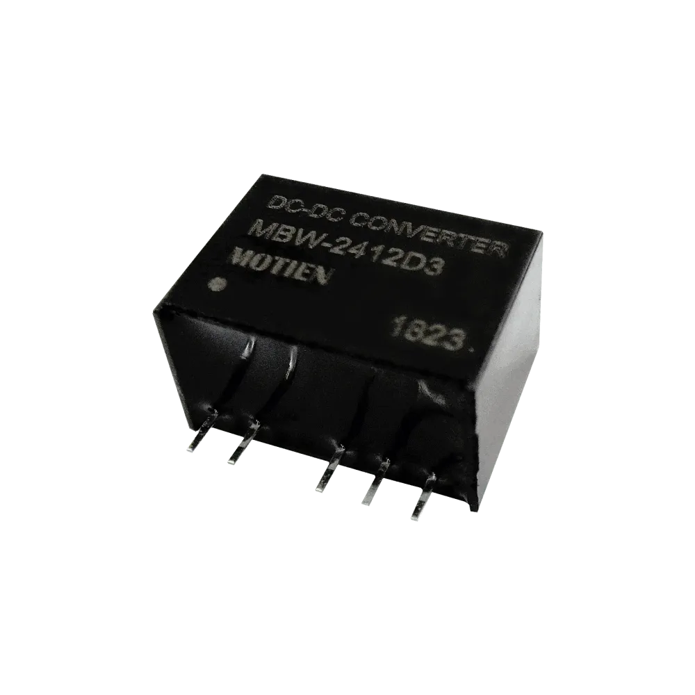 3W DC/DC converter, input 9..36V, output +/-5V / +/-0.3A