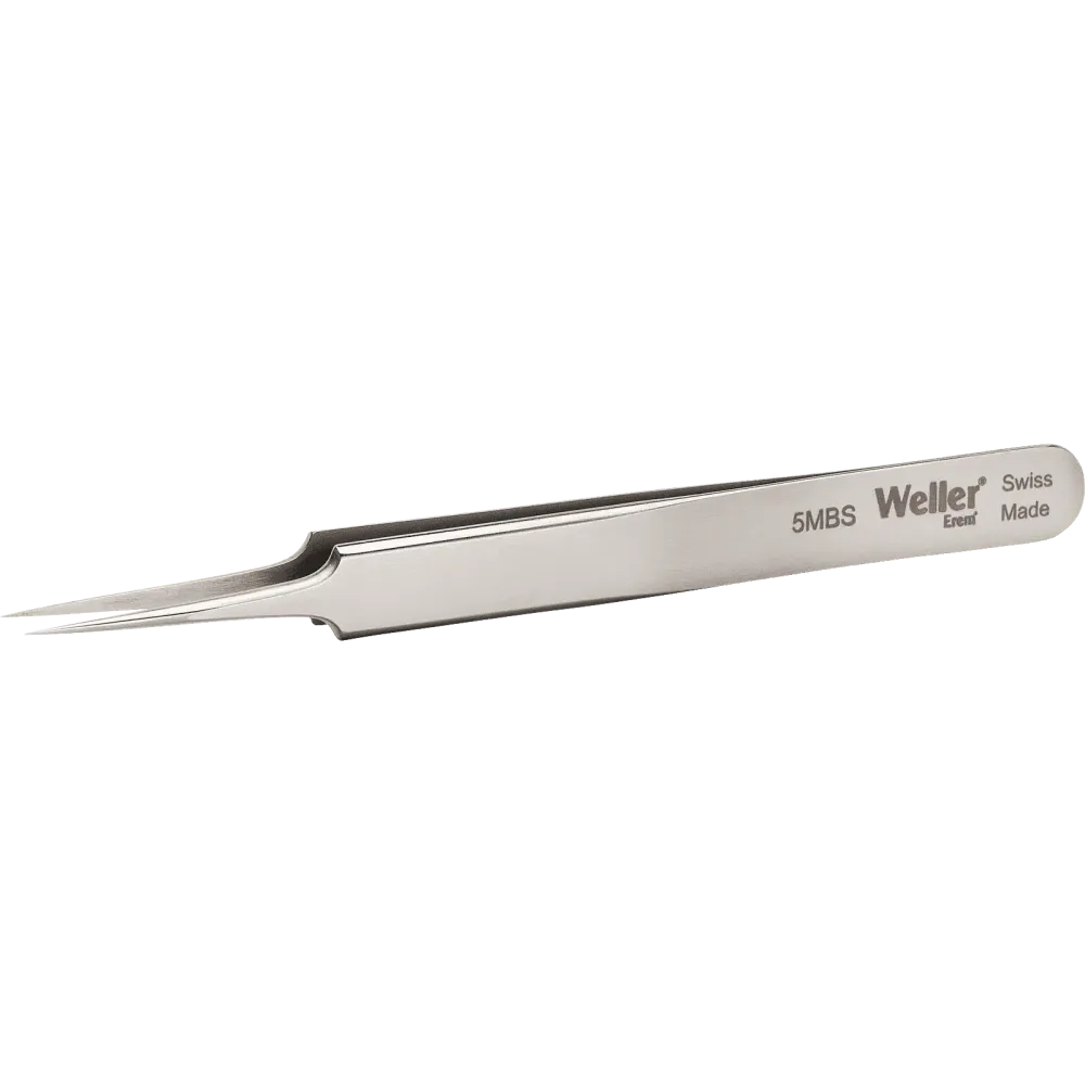 Precision tweezers with very fine tips