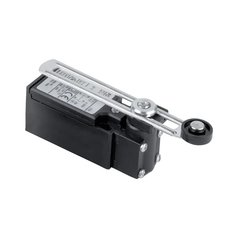 Door limit switch 1NO+1NC type snap-action switch with adjustable nylon roller
