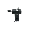 SPANNFIX ball joint base for clamping, with 20 mm threaded pin