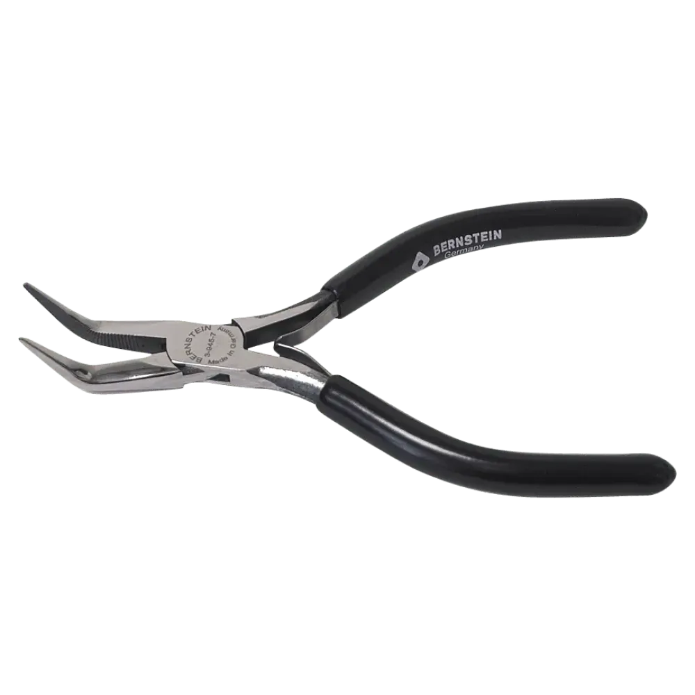 ESD needle nose pliers BLACKline dissipative 145 mm with cut