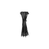 Cable ties, 23 KG tensile strength, 20cm, black, 100 pcs.