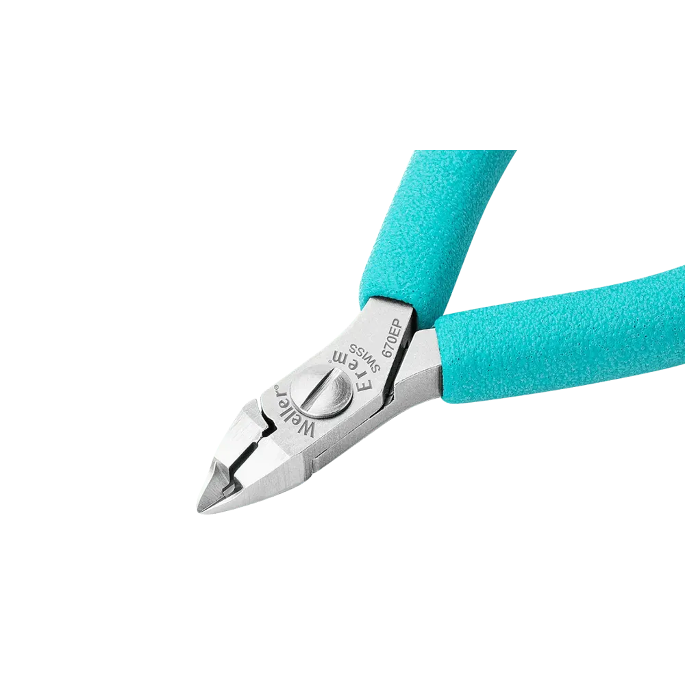 Pointed cutter, straight, short, recessed head