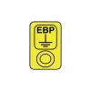 EBP symbol 20 x 40mm, sheet 30 pieces
