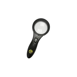 ESD hand-held magnifier 5x magnification LED