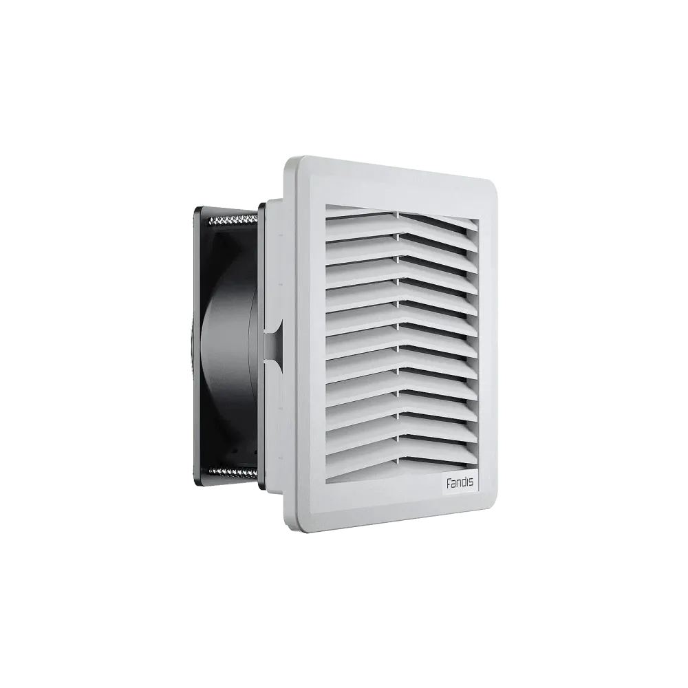 Filterfan 24 Vdc size 12: 150 x 150 mm B flow intake