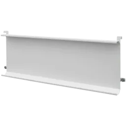 Rear protective plate with holding magnets