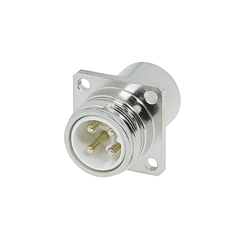 Housing M16 appliance coupler Front panel mounting
