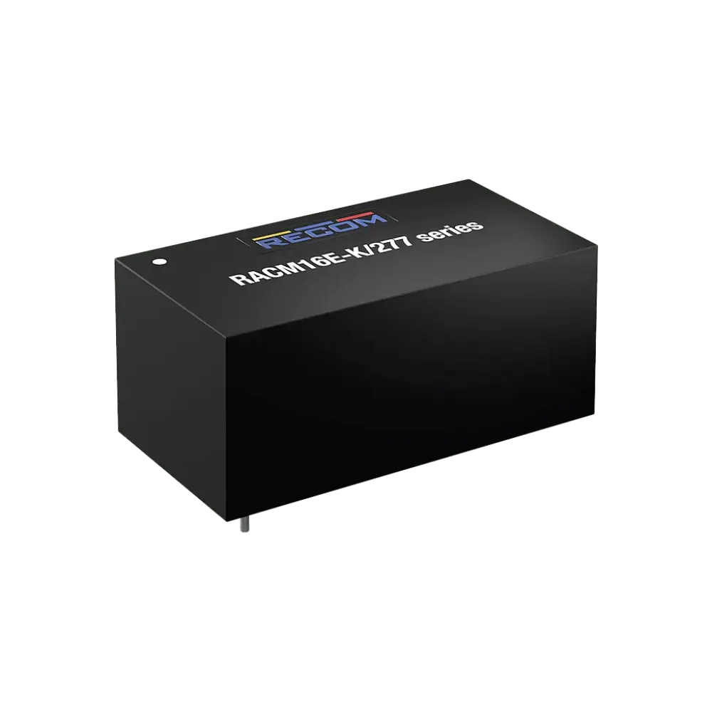 16W AC/DC power supply unit, PCB mounting, 30V/0.553A, ITE, Medical, Household
