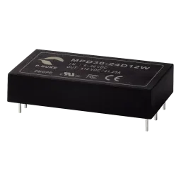 30W medical DC/DC converter, input 18...75V, output +12V / +2.5A