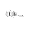 Housing M23 appliance coupler with strain relief Signal TWILOCK/TWILOCK-S