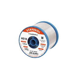 Solder wire HS10, Sn60Pb39Cu1, RO M1, 1mm, 500g