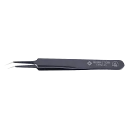 ESD SMD tweezers 110 mm shape 5b stainless steel angle 30° dissipative