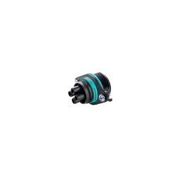 Techno Mini circular device connector, M25, 4p, socket, piercing, 0.5-1.5mm2, IP66/IP68