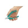 Ergonomic side cutter, 5″, with tapered head, flush
