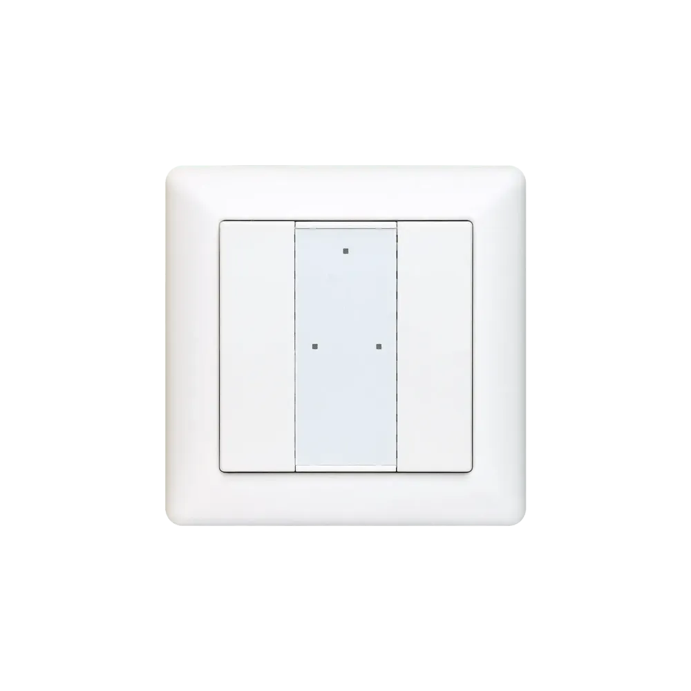 DALI2 certified wall switch with 2 push buttons