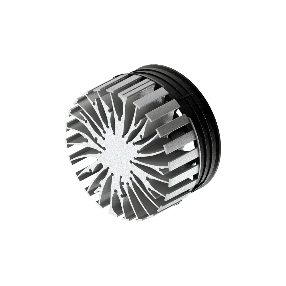 Modular active LED cooler, ø99mm, H 55mm