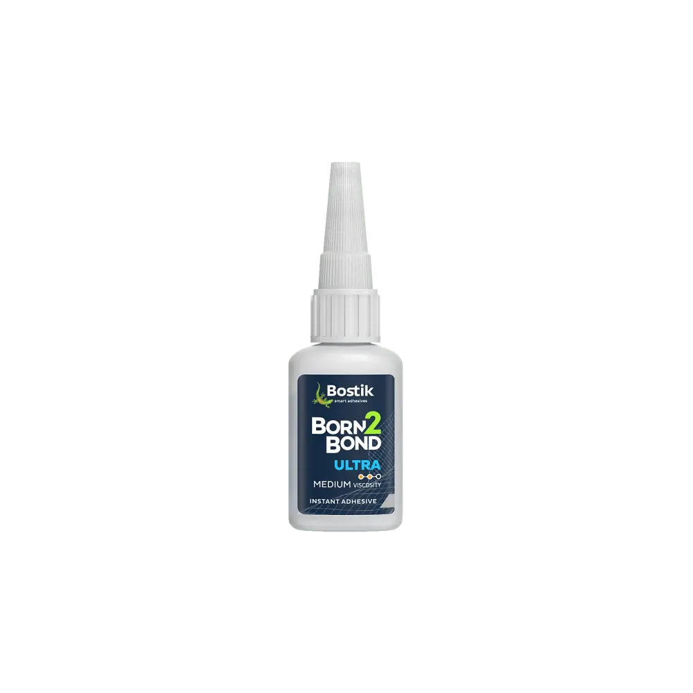 BORN2BOND Ultra MV instant adhesive 20 g, medium viscosity, transparent