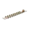 Earthing busbar, 250A, number of poles: 19