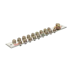Earthing busbar, 250A, number of poles: 19