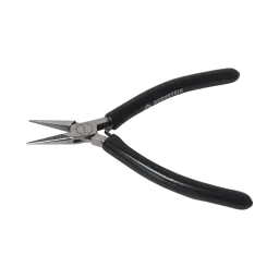 ESD needle nose pliers BLACKline dissipative 125 mm smooth gripping surfaces