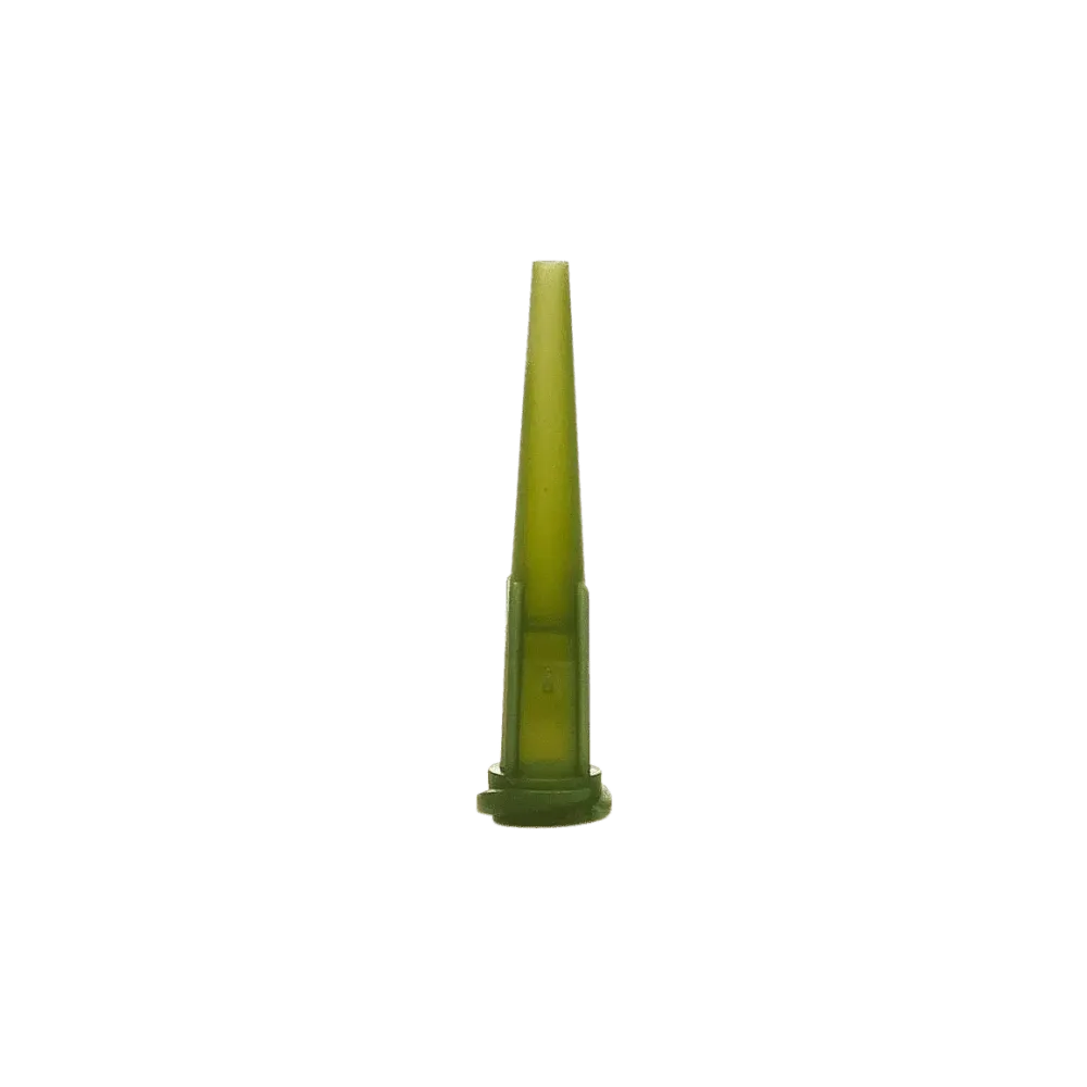 Dispensing needles olive, conical, 14 gauge (50pcs)