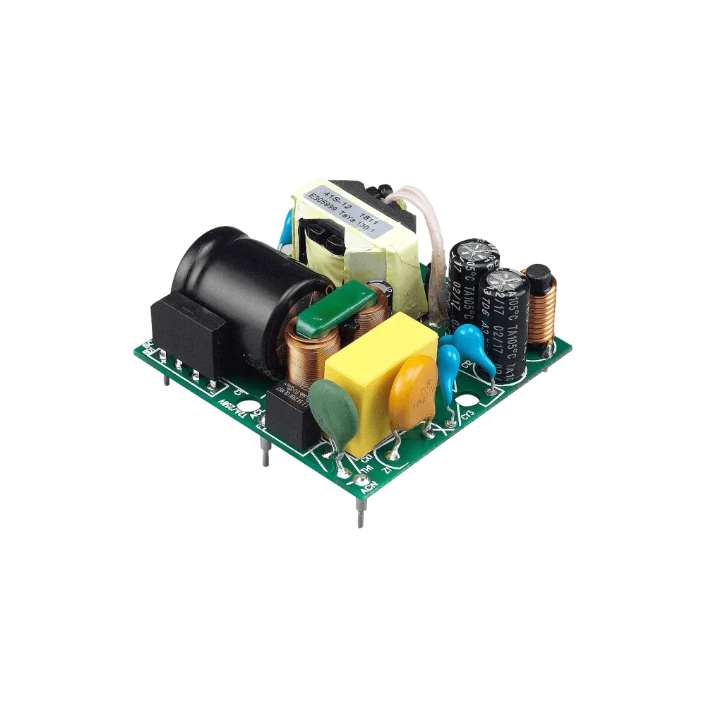 40W AC/DC power supply unit, PCB mounting, 48V/ 0.83A peak load