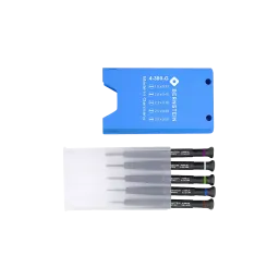 Micro screwdriver slotted blades 1.8-3.0 set 5 pcs