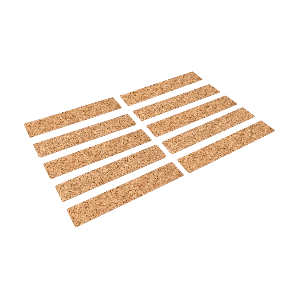Self-adhesive cork strips 150 x 25 x 3.0 mm (PU10)