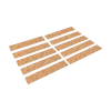 Self-adhesive cork strips 150 x 25 x 3.0 mm (PU10)