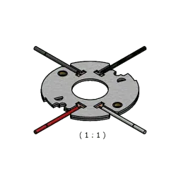 Samsung TW COB bracket for LC010T + LC020T COB