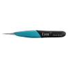 Ergonomic, very robust precision tweezers with straight, strong tips