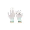 ESD gloves with fingertip reinforcement, nylon