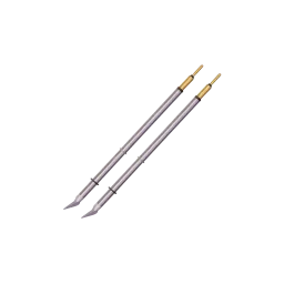 Metcal MicroFine 700 series soldering tips for tweezers, conical, 0.2 mm x 6.8 mm