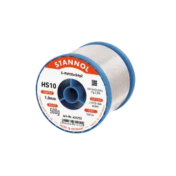 Solder wire HS10, Pb93Sn5Ag2, RO M1, 1mm, 500g