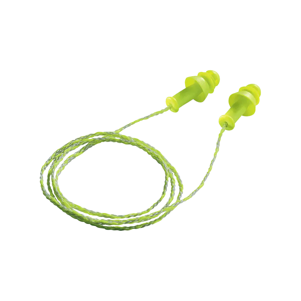 uvex whisper+ earplugs with cord SNR 27 dB 50 pairs