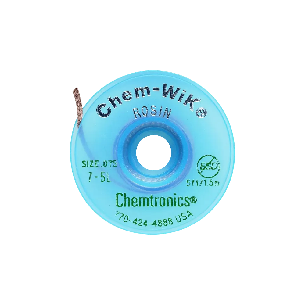 Chem-Wik® Rosin ESD coil width 1.91mm length 1.53m