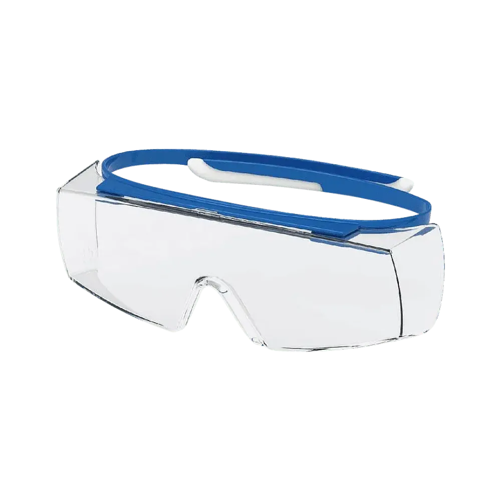 uvex super OTG safety spectacles scratch-resistant, chemical-resistant