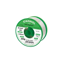 Solder wire crystal 600, Sn96,5Ag3Cu0,5 - FLOWTIN TSC305 - Fairtin, 0.5mm, 250g