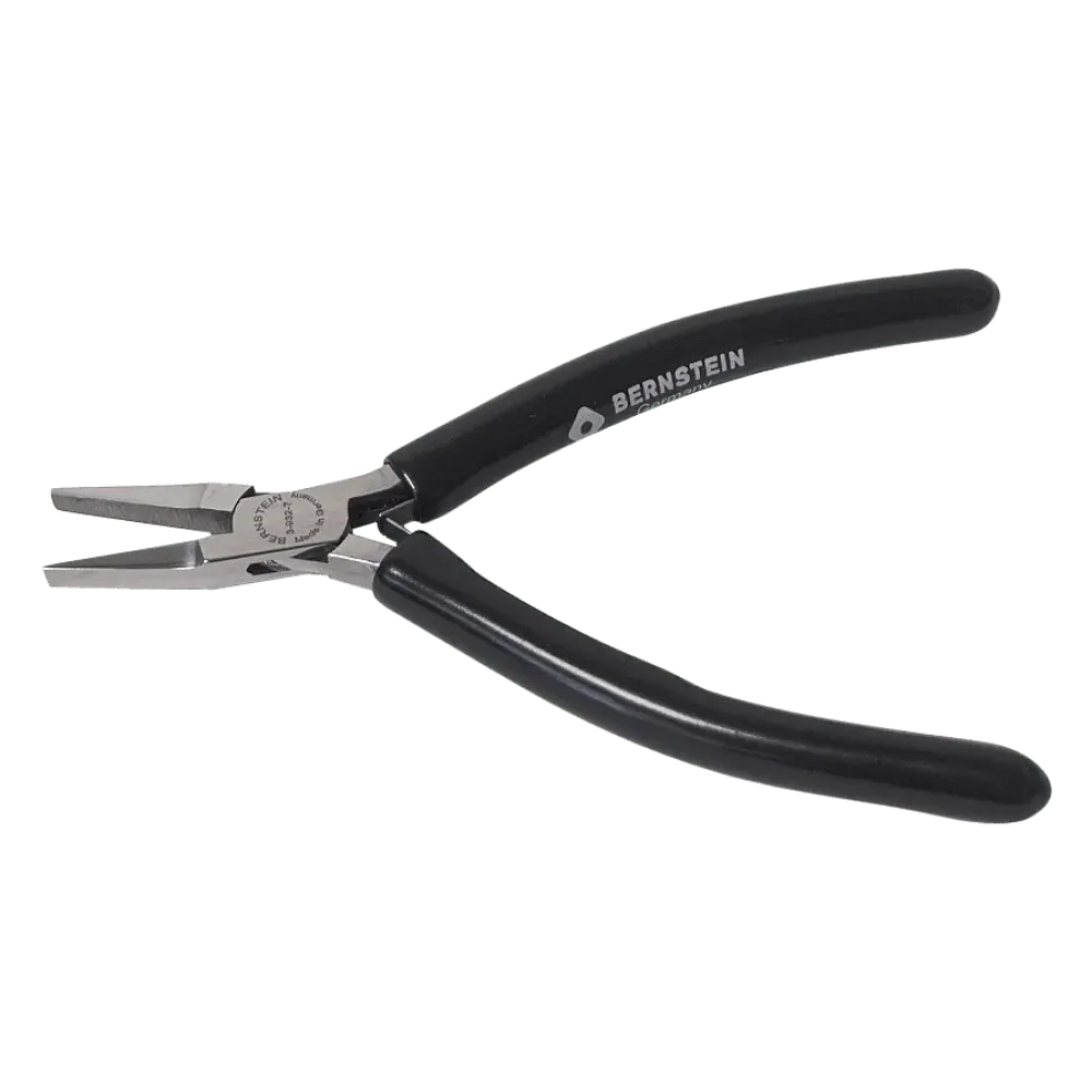 ESD flat nose pliers BLACKline dissipative 120 mm smooth gripping surfaces