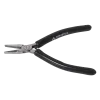 ESD flat nose pliers BLACKline dissipative 120 mm smooth gripping surfaces