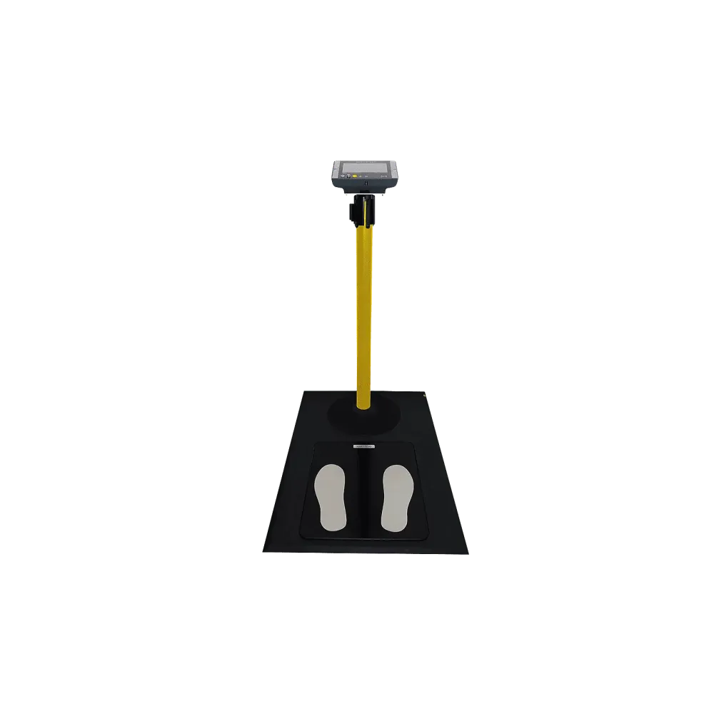 Stand with bracket incl. grommets and floor mat