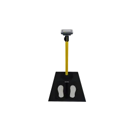 Stand with bracket incl. grommets and floor mat